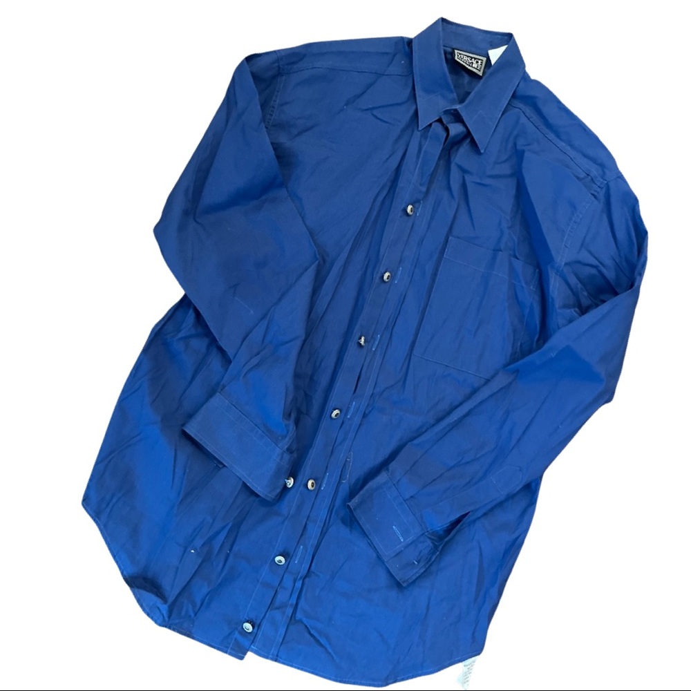 VERSACE SMALL DRESS BUTTON UP